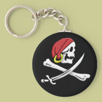 Keychain PirateDog front keychains