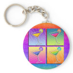 Keychain - Pop Art Margaritas