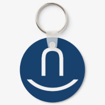 Keychain - Quarter Circle U