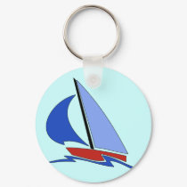 Keychain - Sailboat