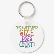 Keychain - Size Does Count