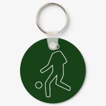 Keychain - Soccer Player