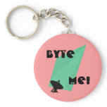 Keychain Techie Gifts gift Bits &amp; Bytes BYTE ME!