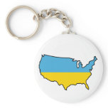 Keychain: Ukrainian in USA keychains