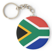 Keychain with Flag of South Africa keychains