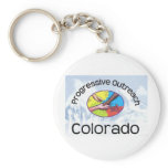 Keychain with mountain logo