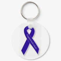 Keychain with the Indigo Ribbon Logo
