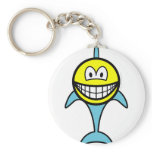 Dolphin smile   keychains