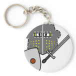 Fighting Knight buddy icon   keychains