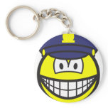 Cop smile   keychains
