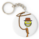Cowboy lasso smile   keychains