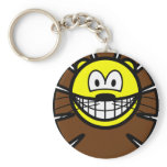 Leo smile Zodiac sign  keychains