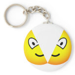 Split emoticon   keychains