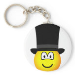 Gentleman emoticon   keychains