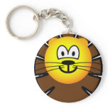 Leo emoticon Zodiac sign  keychains