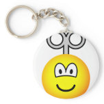 Wind up emoticon   keychains
