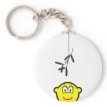 Mistletoe buddy icon girl  keychains