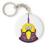 Bumper car emoticon   keychains