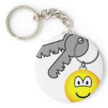 Key ring chain emoticon   keychains