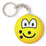 Bowlingball emoticon   keychains
