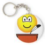 Scribe emoticon   keychains