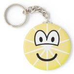 Lemon emoticon   keychains
