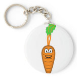 Carrot emoticon   keychains