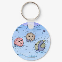 keychains by particles keychains