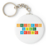 Periodic Table Writer Keychains