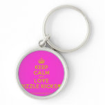 [Crown] keep calm and love rizzle kicks [Love heart]  Keychains