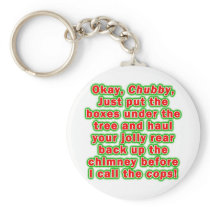 Keychains - Bad Chubby Santa