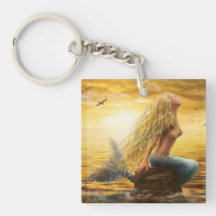 Keychains Mermaid Acrylic Keychains