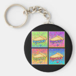 Keychains - Pop Art Piece of Pie