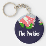 Keychains Vintage The Porkies Porcupine Mountains