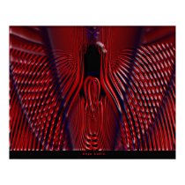 Keyhole print by Anjo Lafin