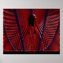 Keyhole print by Anjo Lafin