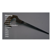 Keyhole saw business card