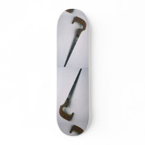 Keyhole saw custom skate board