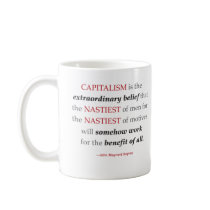 Keynes Capitalism Quote Mug