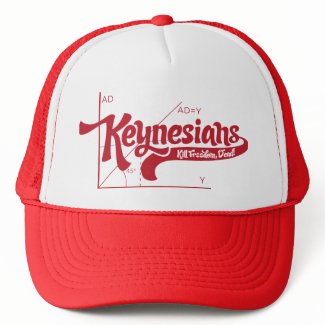 Keynesians 70's Vintage Trucker Hat hat