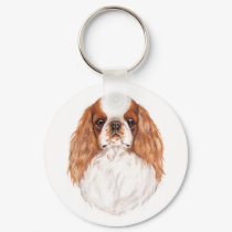 Keyring: Blen Toy ( king charles) spaniel keychains