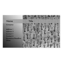 Keys Business Cards