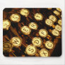 Keys on a type writer mouse mat