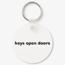 keys open doors keychains