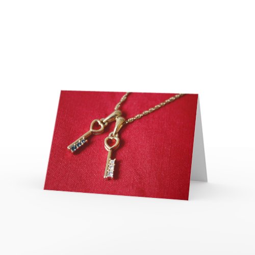 Keys to my Heart Card card