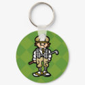 keys to the golf cart. keychains