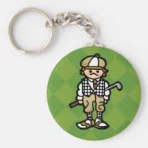keys to the golf cart. keychain