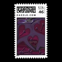 Keys to Your Heart Postage Stamp
