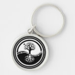 KeyYin Yang ~ Tree Keychain