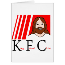 KFC CHRIST TEE CARDS